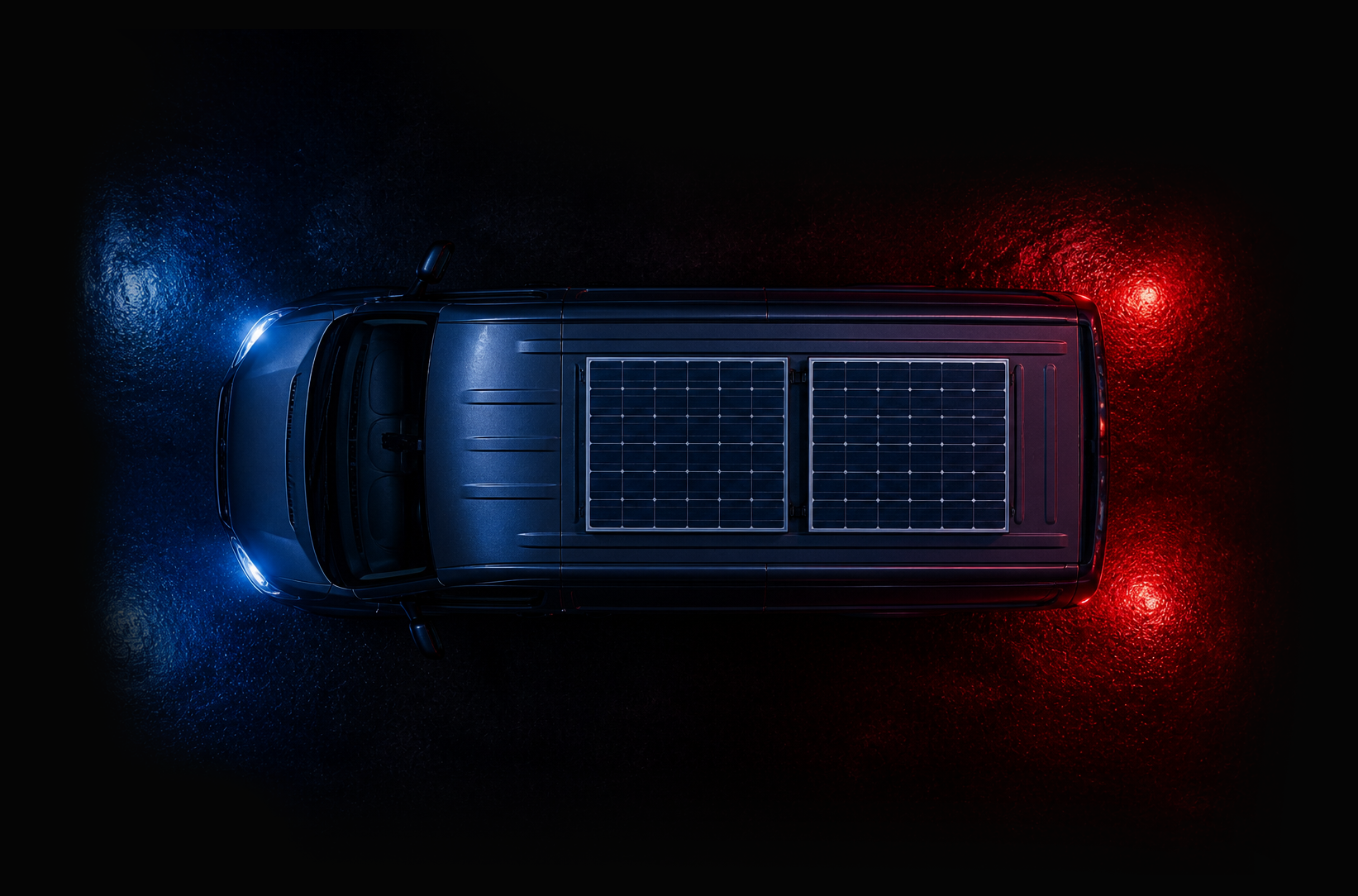 panneaux solaires, van, camping car, véhicules de loisirs